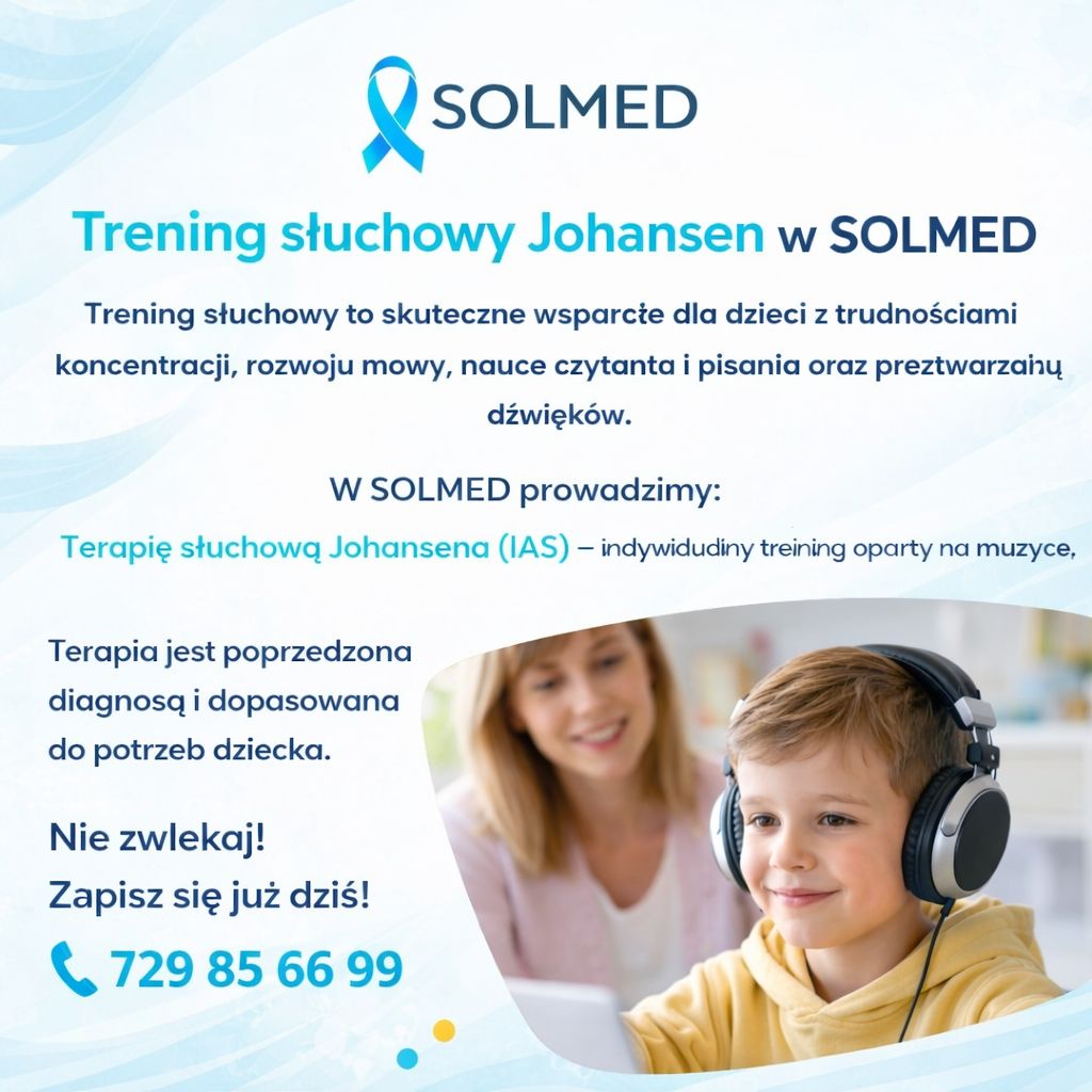 Trening słuchowy metodą Johansen
