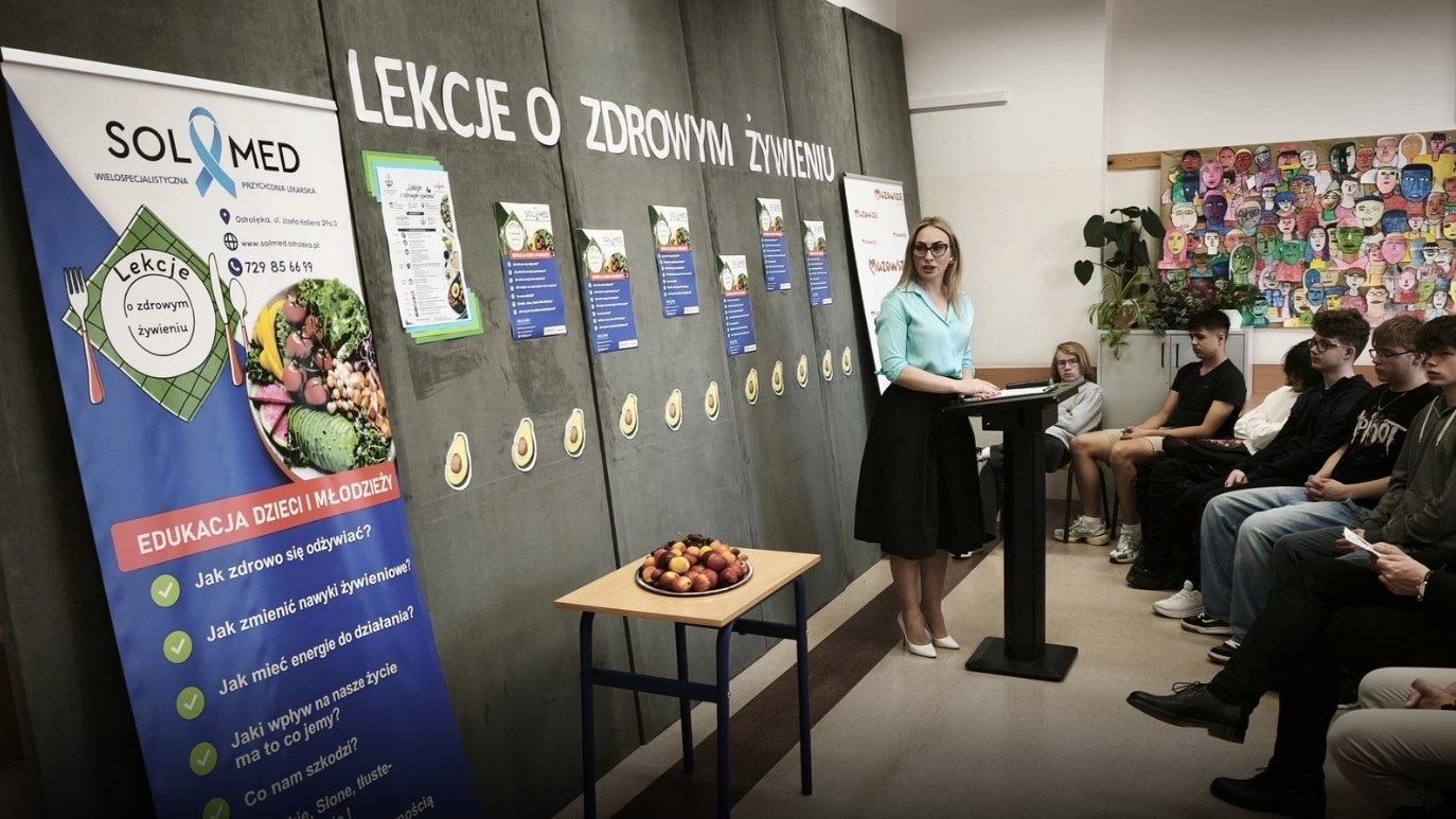 Zainaugurowaliśmy projekt „Lekcje o zdrowym żywieniu”